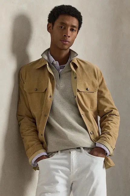 Свитер мужской хлопковый Polo Ralph Lauren, зеленый