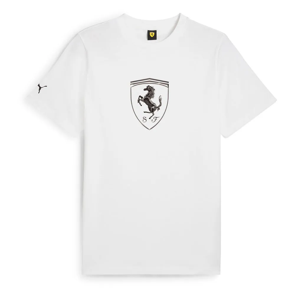 

Футболка с коротким рукавом Puma Ferrari Race Tonal Big Shield, белый