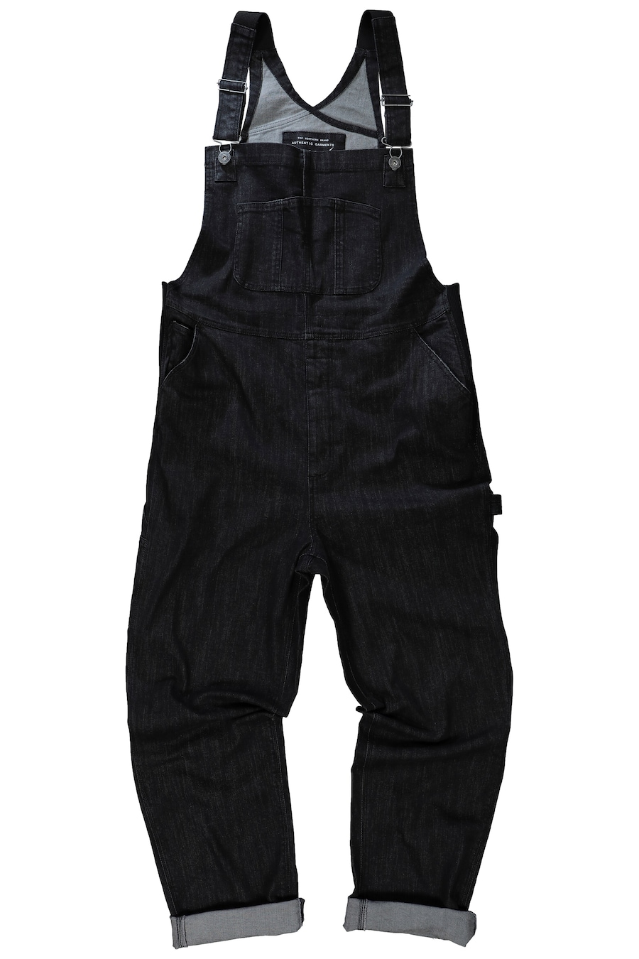 

Джинсовый комбинезон свободного кроя JP1880, Black Denim