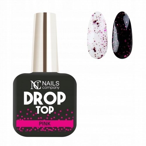 

Гибридный лак Top Drop Pink, 11 мл NC Nails