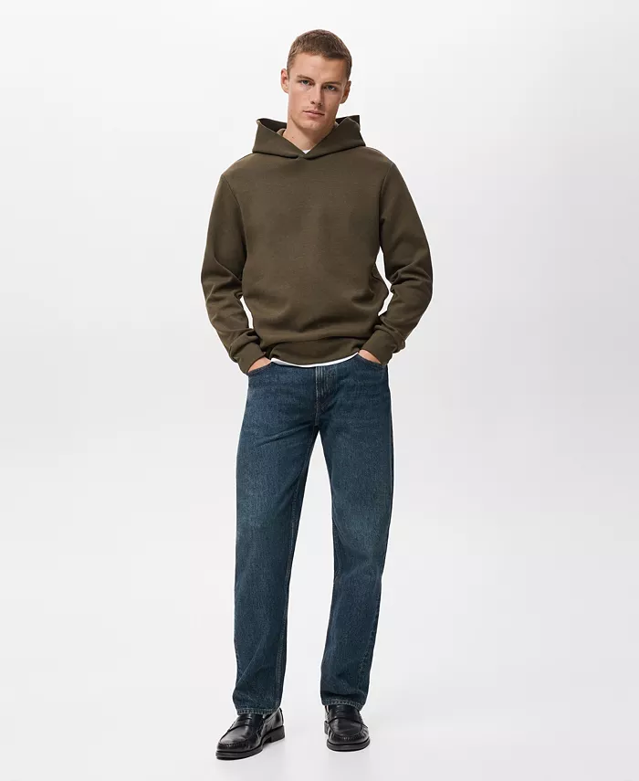 

Мужская худи Regular-Fit Mango, зеленый