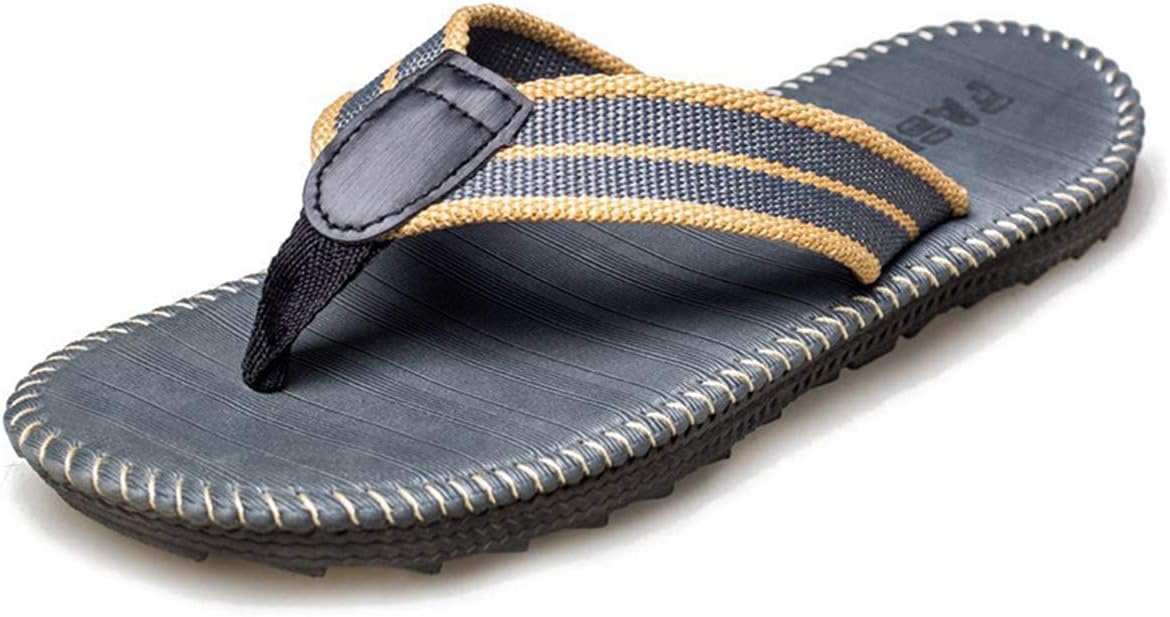 

Мужские удобные нескользящие шлепанцыBY для пляжа Xsby, серый