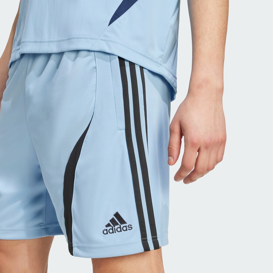 Брюки свободного кроя ADIDAS ORIGINALS Teamgeist Adicolor, Light blue — фото 3