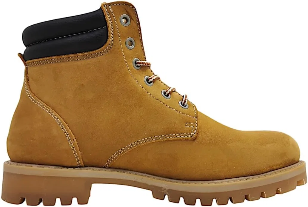 Ботинки MUSTANG Herren Schnür-Booty Klassische Stiefel, Brown — фото 2