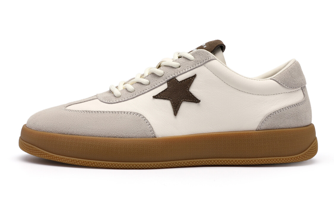 

Кроссовки C°BANNER Skateboarding Shoes Men Low-top Beige, бежевый