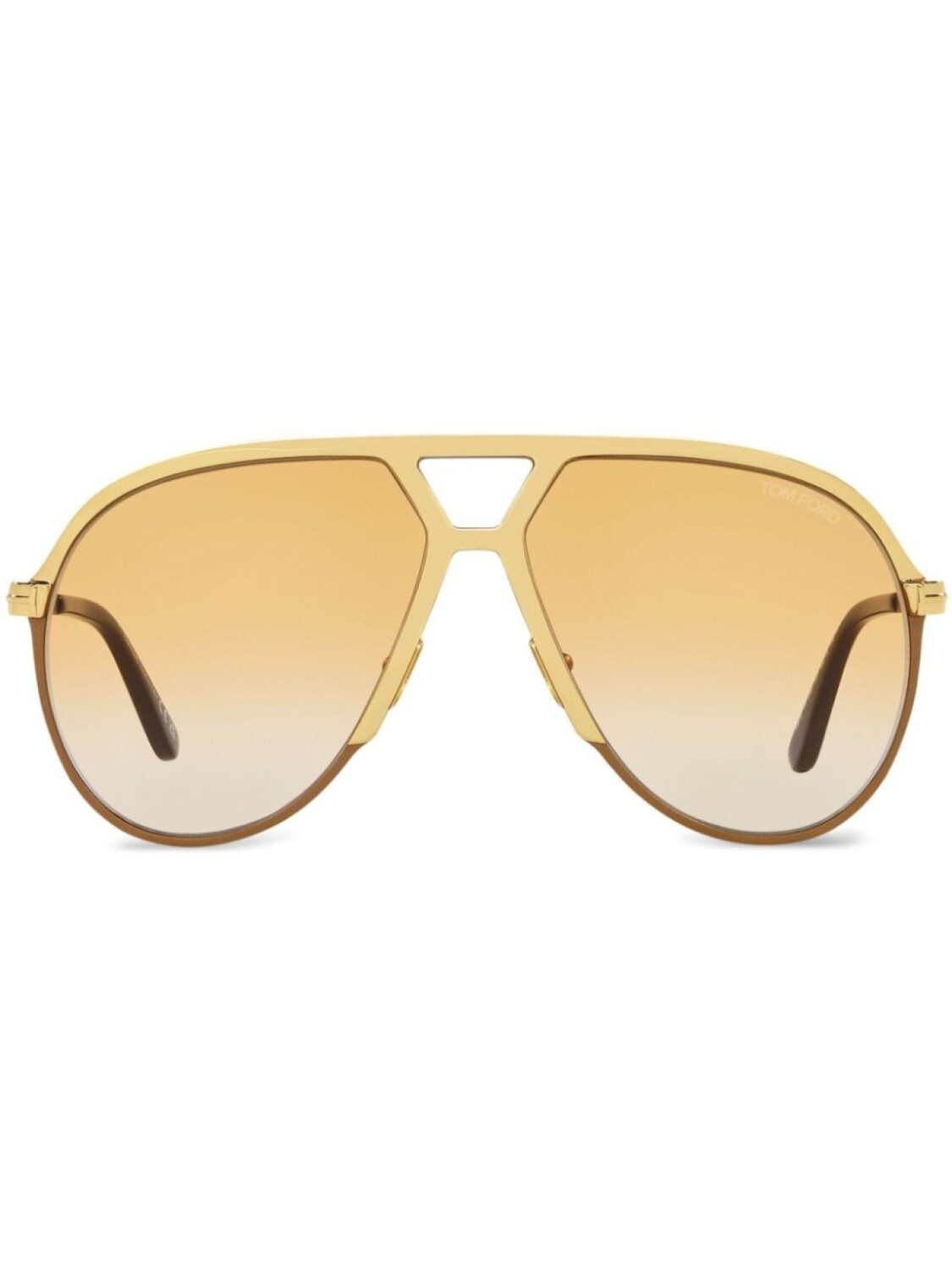 

TOM FORD Eyewear солнцезащитные очки Ксавье, золотистый
