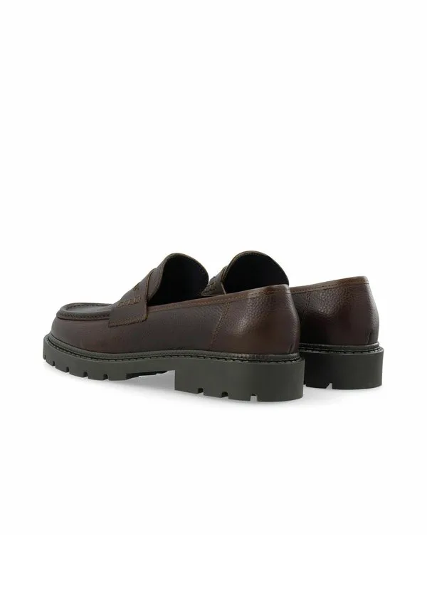 Лоферы penny loafer biajeff без шнурков Bianco, Brown — фото 4