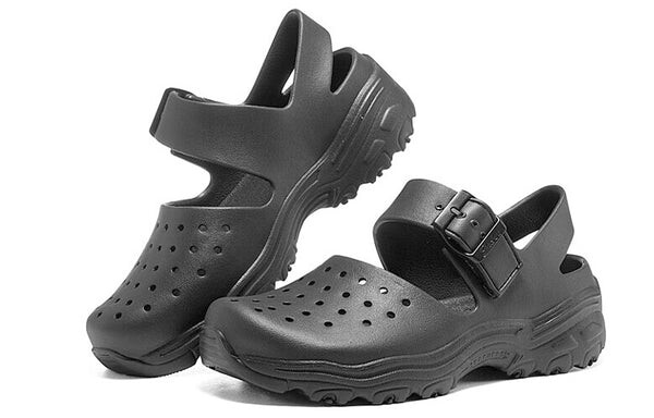 Сандалии foamies 'black' Skechers, черный — фото 3