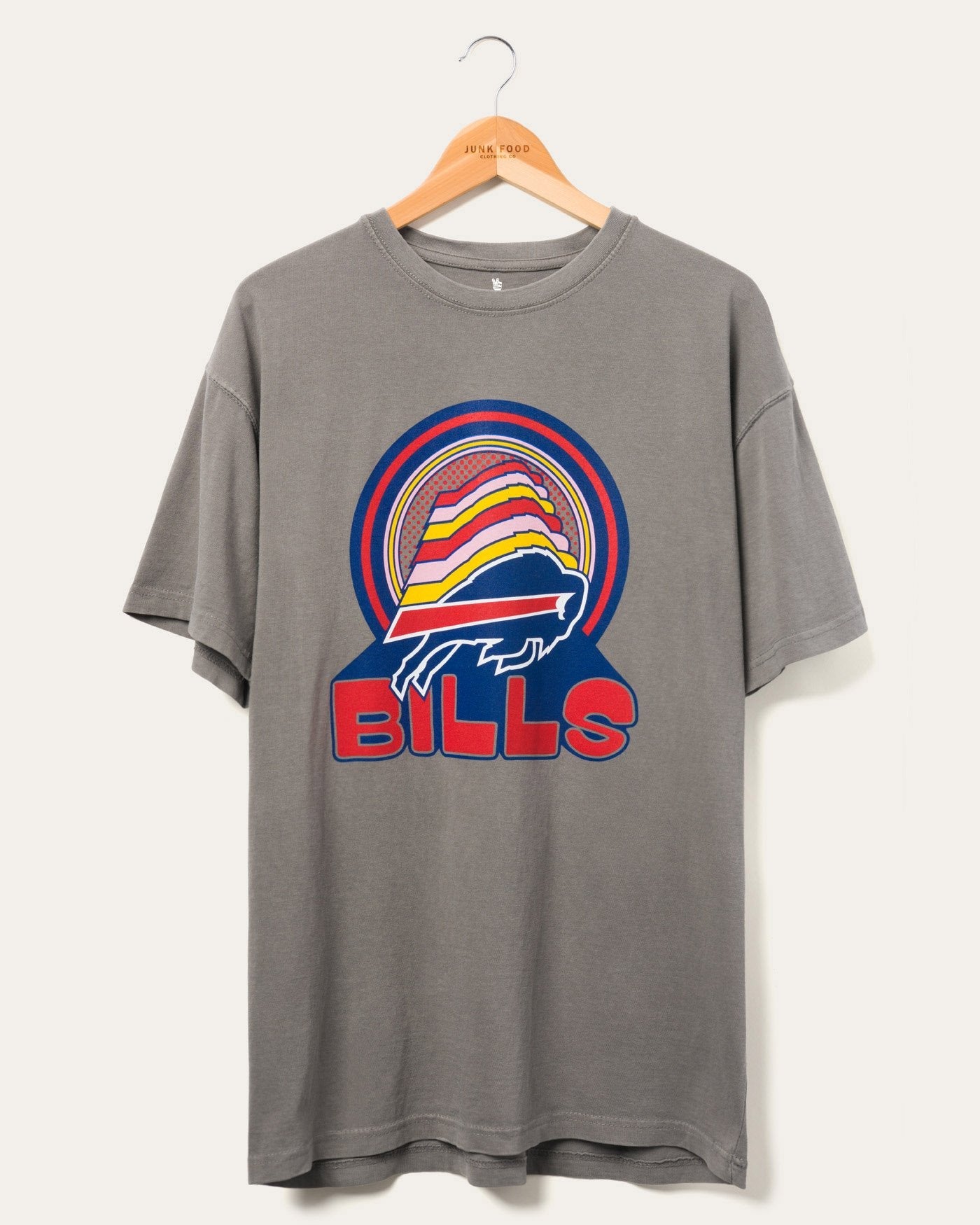 

Футболка NFL Infinite Vibe Bills Flea Market Junk Food Clothing, цвет graphite