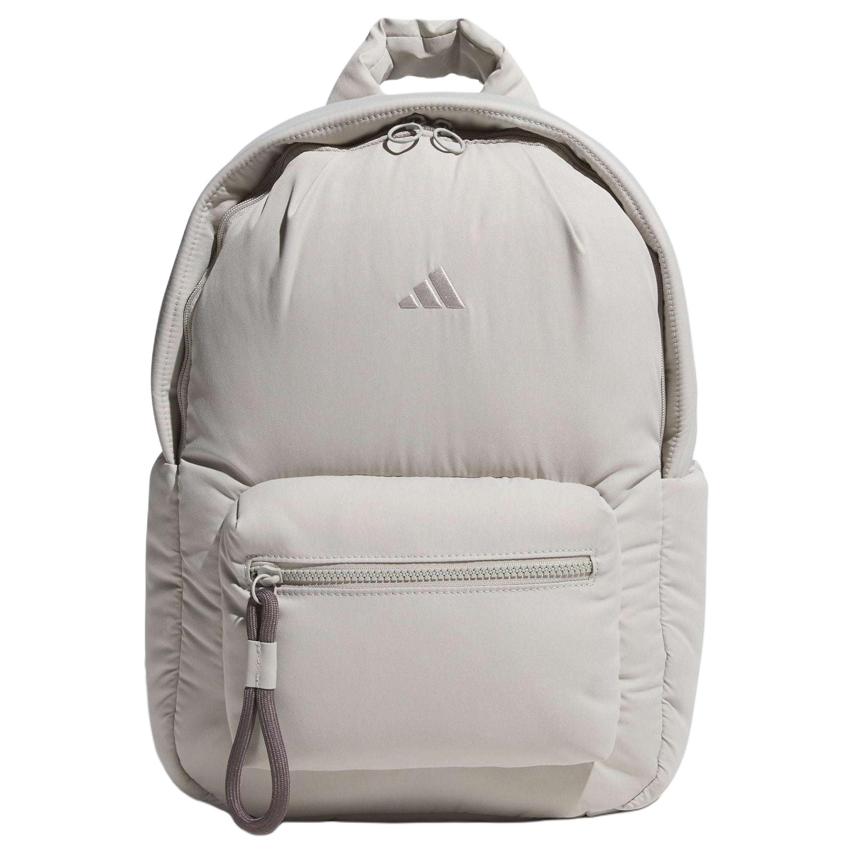 

Adidas Стильный рюкзак из полиэстера унисекс металлик серый, Metallic Gray