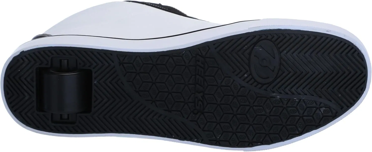 Мужские роликовые кроссовки Heelys Racer Mid с колесиками, Black / White / Yellow — фото 4