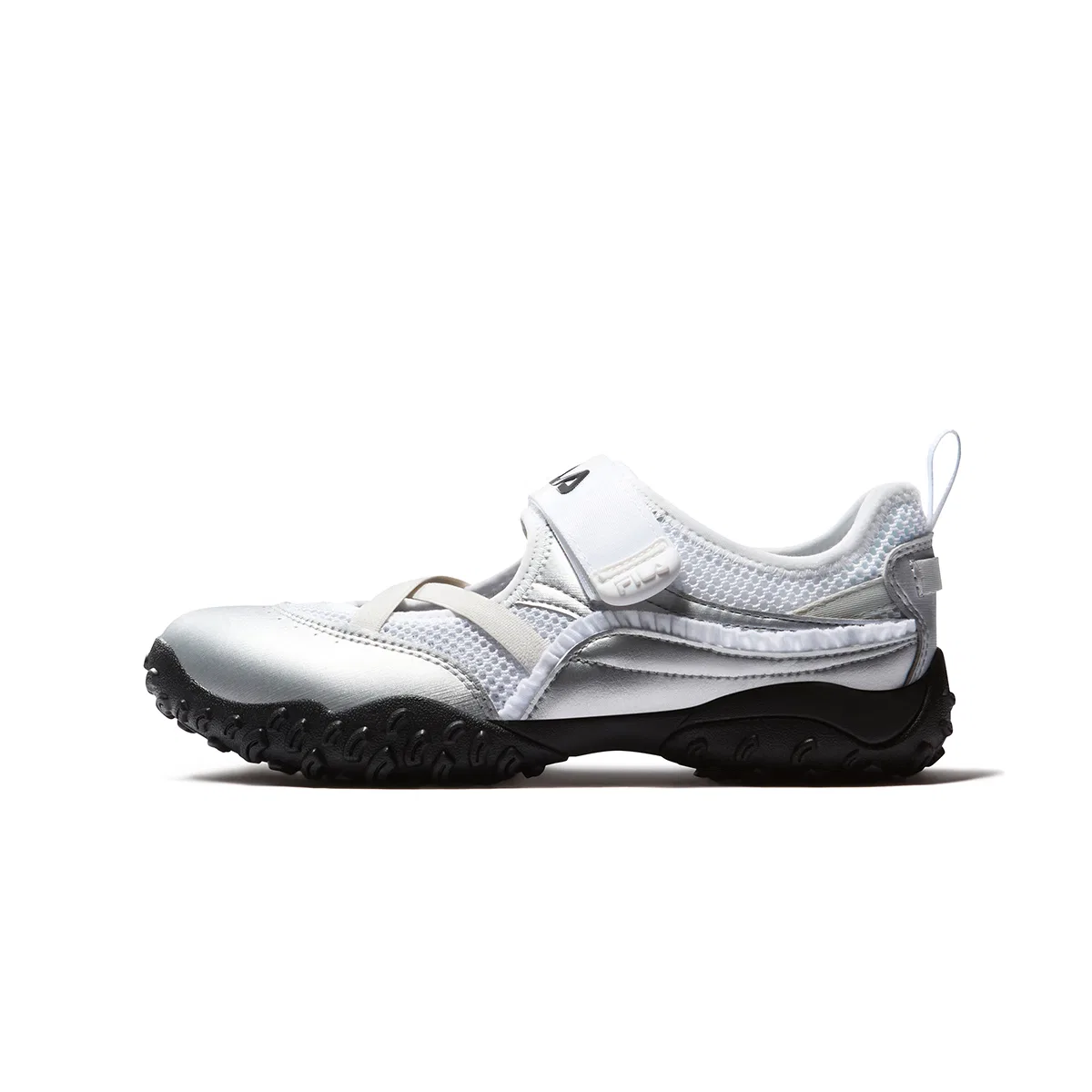 Сандалии FSW из искусственной кожи и текстиля FILA White/Space Silver детские FILA KIDS