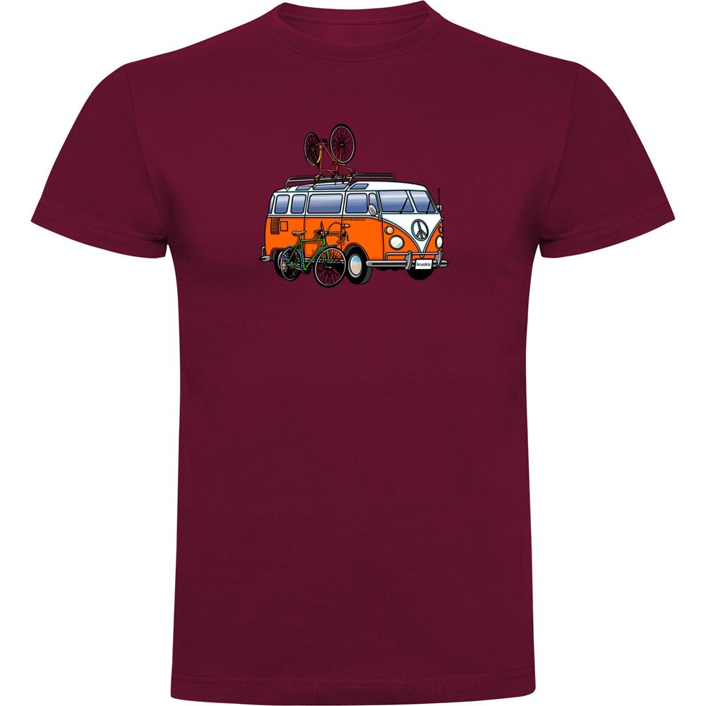 

Футболка Kruskis Hippie Van Bike, красный