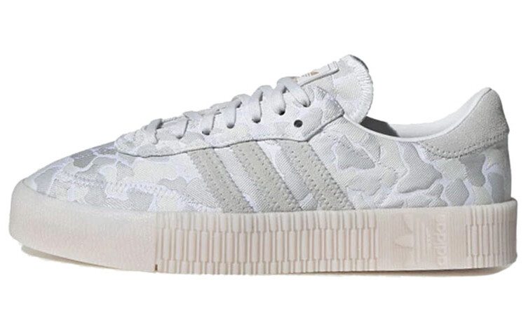 

Кроссовки Adidas Originals Sambarose Skateboard Shoes Women's Low-Top White Gray