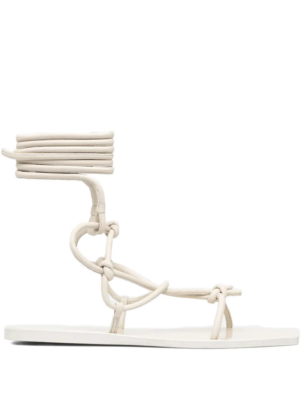 Сандалии Penta со шнуровкой Rick Owens Lilies, нейтральный