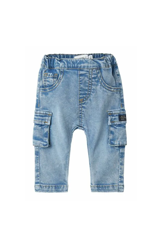 Свободные джинсы свободного кроя Name It, Medium Blue Denim — фото 2