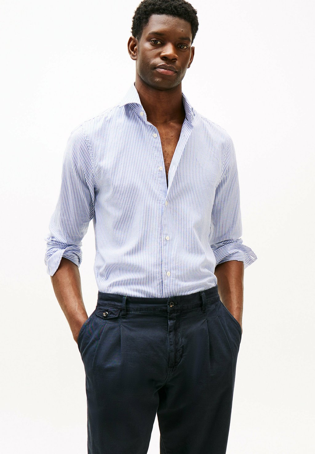 

Рубашка SMART CASUAL OXFORD elegante Tommy Hilfiger, светло-голубой