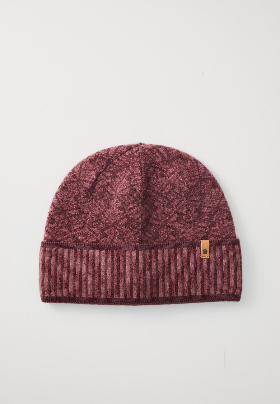 

Шапка Fjällräven SNOW BEANIE UNISEX, Port/Bordeaux