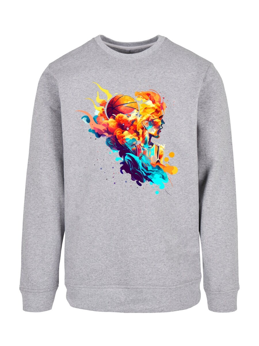

Свитер F4NT4STIC Sweatshirt Abstract player, серый
