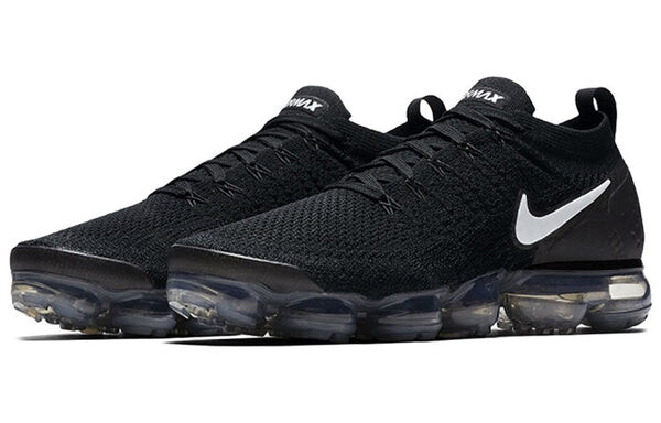 Кроссовки air vapormax flyknit 2 Nike, черный — фото 3