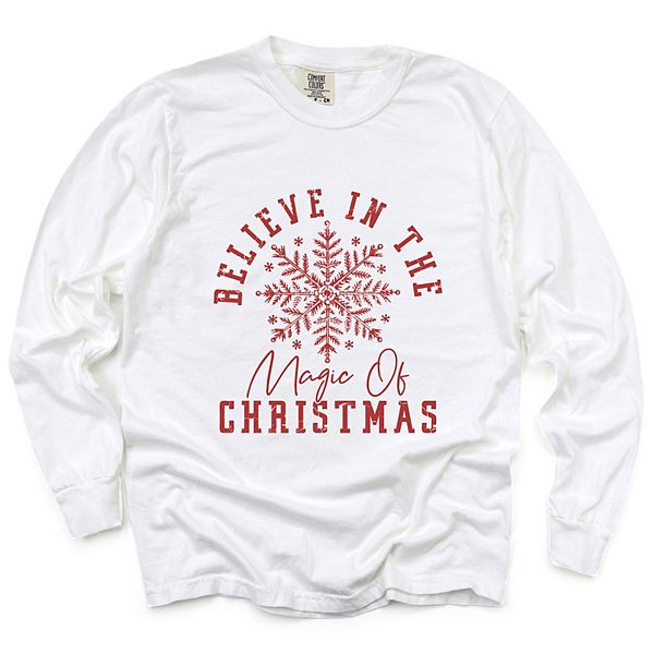 

Футболка с длинным рукавом Magic of Christmas Simply Sage Market, White