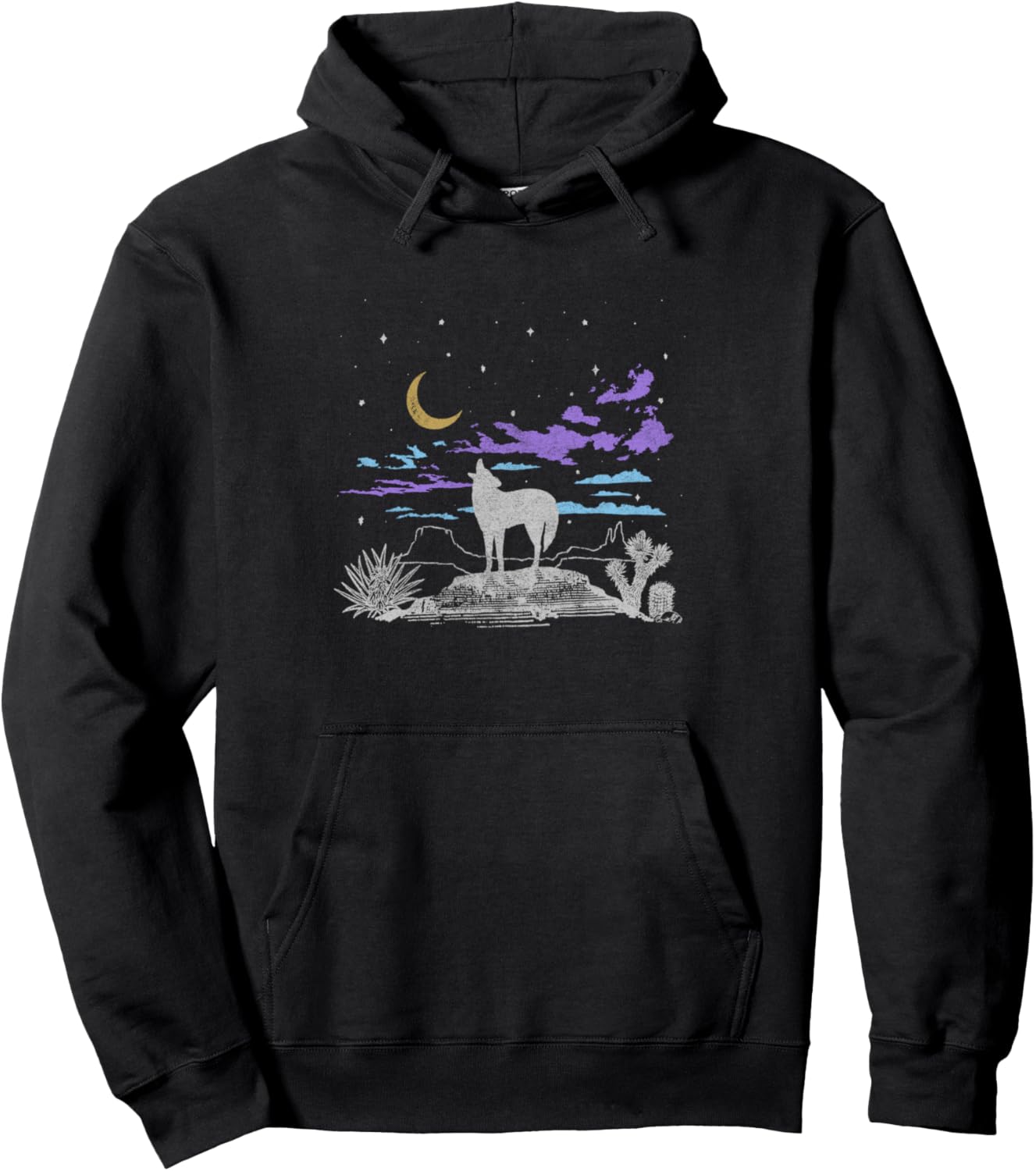 

Худи с силуэтом «Воющая луна в пустынной ночи», черная Trendy Apparel, Черный, Худи с силуэтом «Воющая луна в пустынной ночи», черная Trendy Apparel
