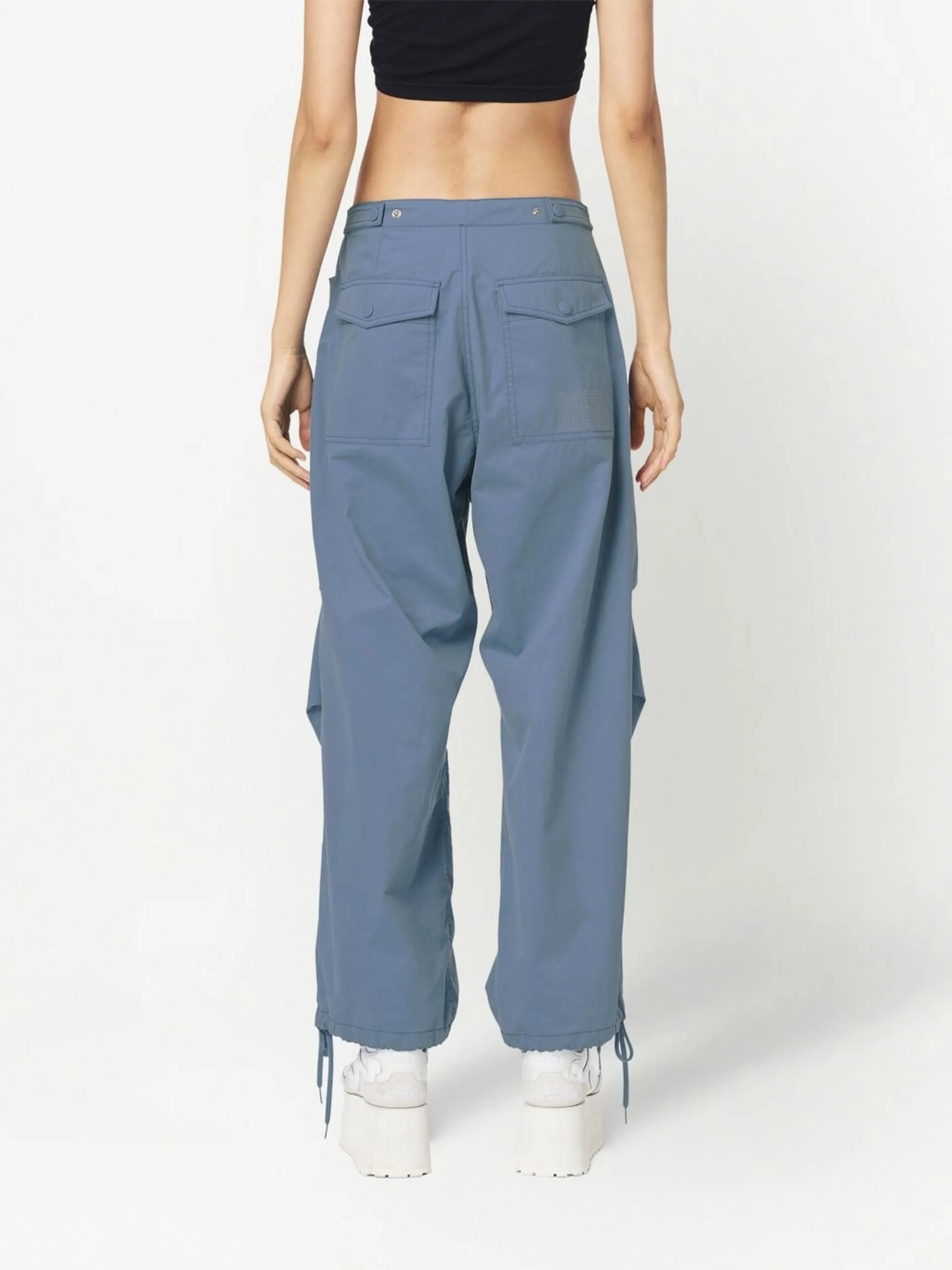 Брюки карго Baggy с кулиской Marc Jacobs, синий — фото 4