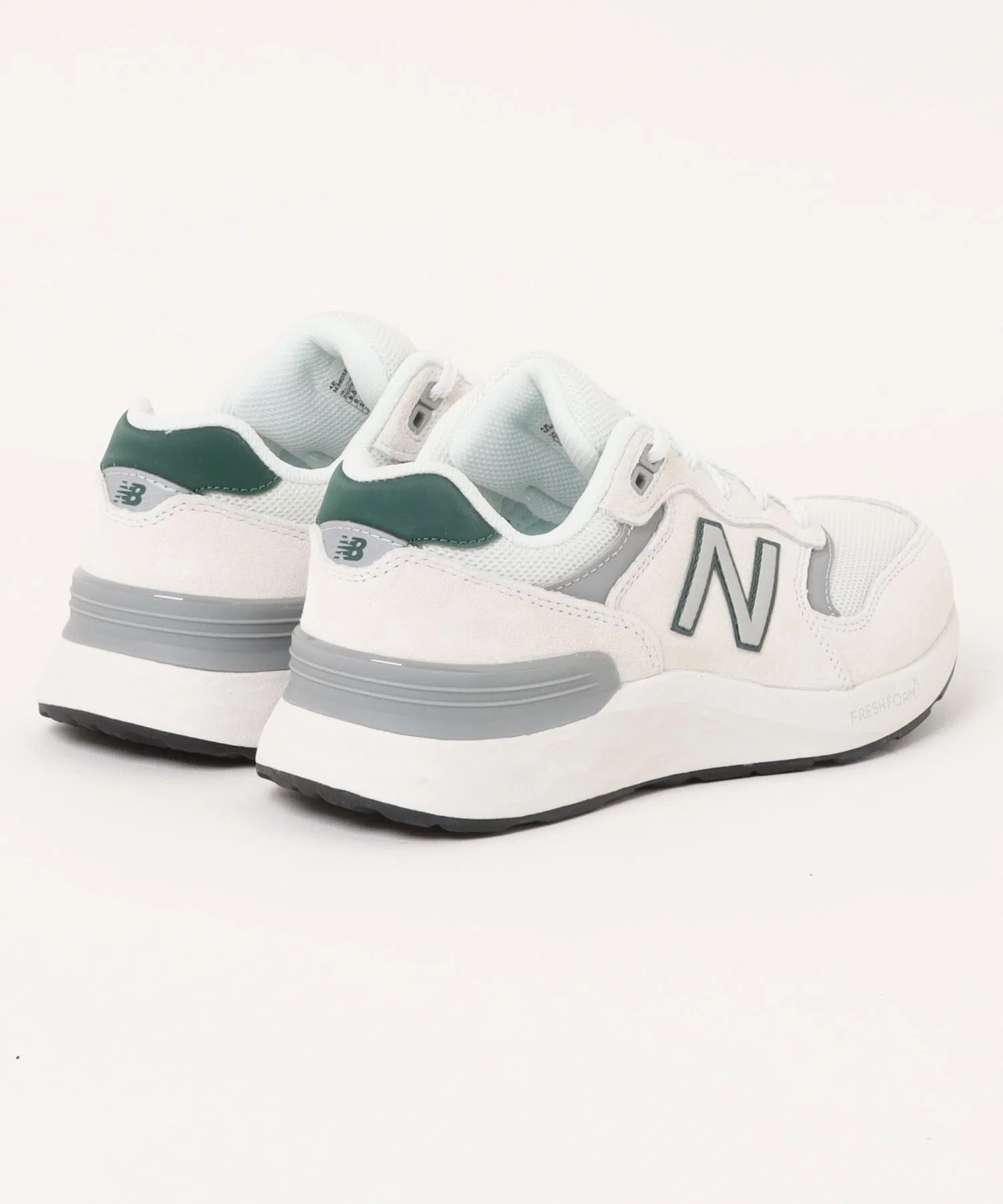 Мужские кроссовки New Balance M880 5F6 Walking из натуральной кожи белые — фото 2
