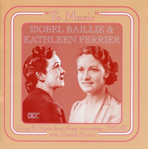 

CD диск Baillie, Isobel / Ferrier, Kathleen: Solos & Duets