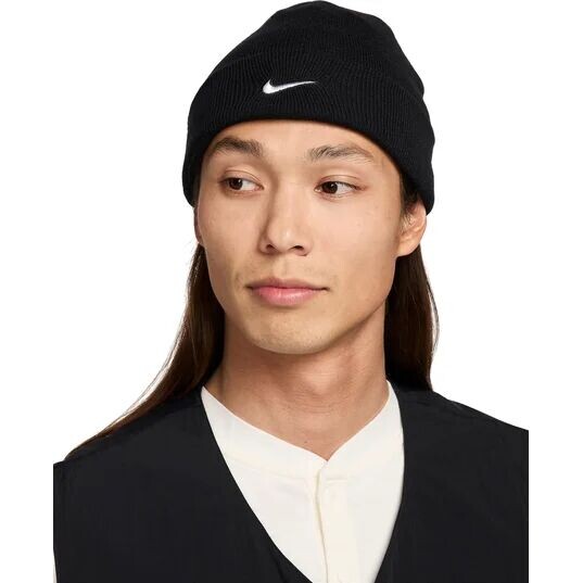 

Шапка бини Nike Terra, черно-белый