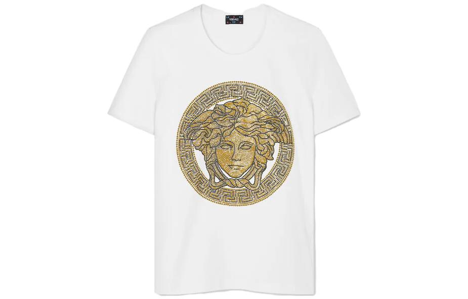 

VERSACE Футболка Boke Flower Series женская белая