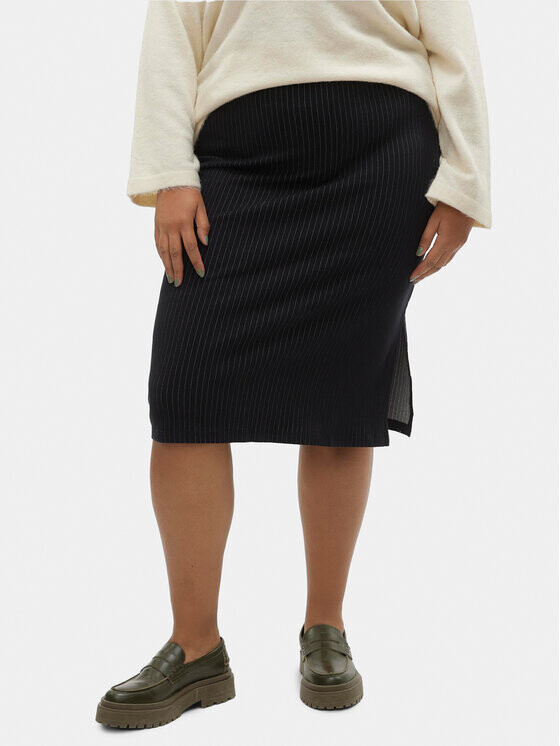 

Юбка миди стандартного кроя Vero Moda Curve, черный
