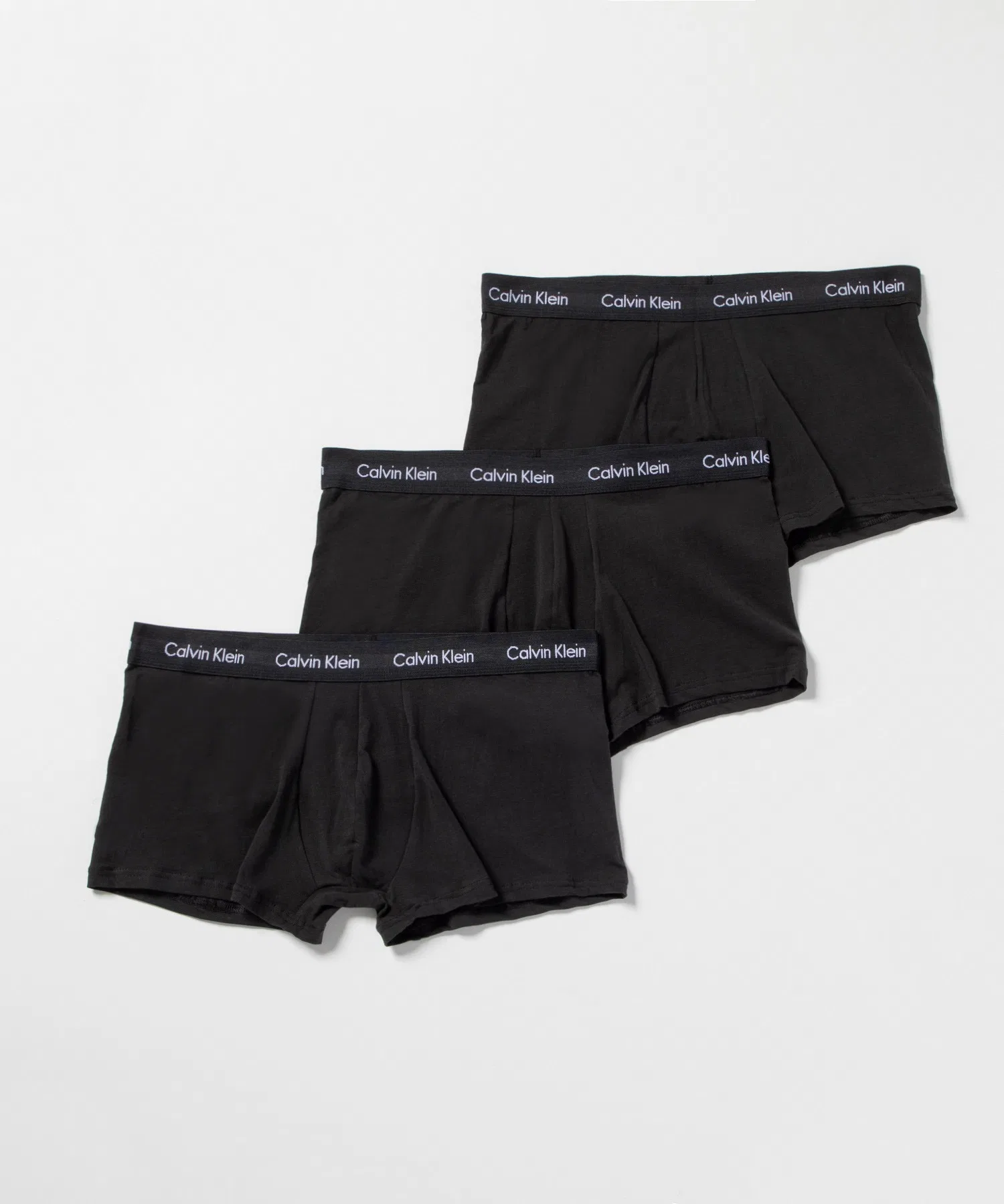 Трусы-боксеры Calvin Klein CK с низкой посадкой (3 шт.)