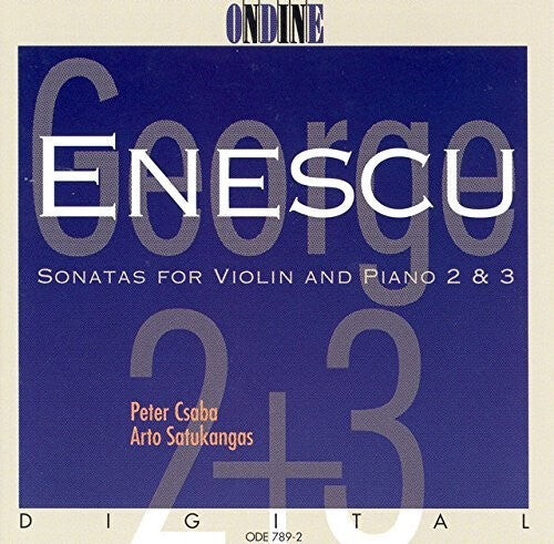 

CD диск Csaba / Satukangas: Sonatas for Violin