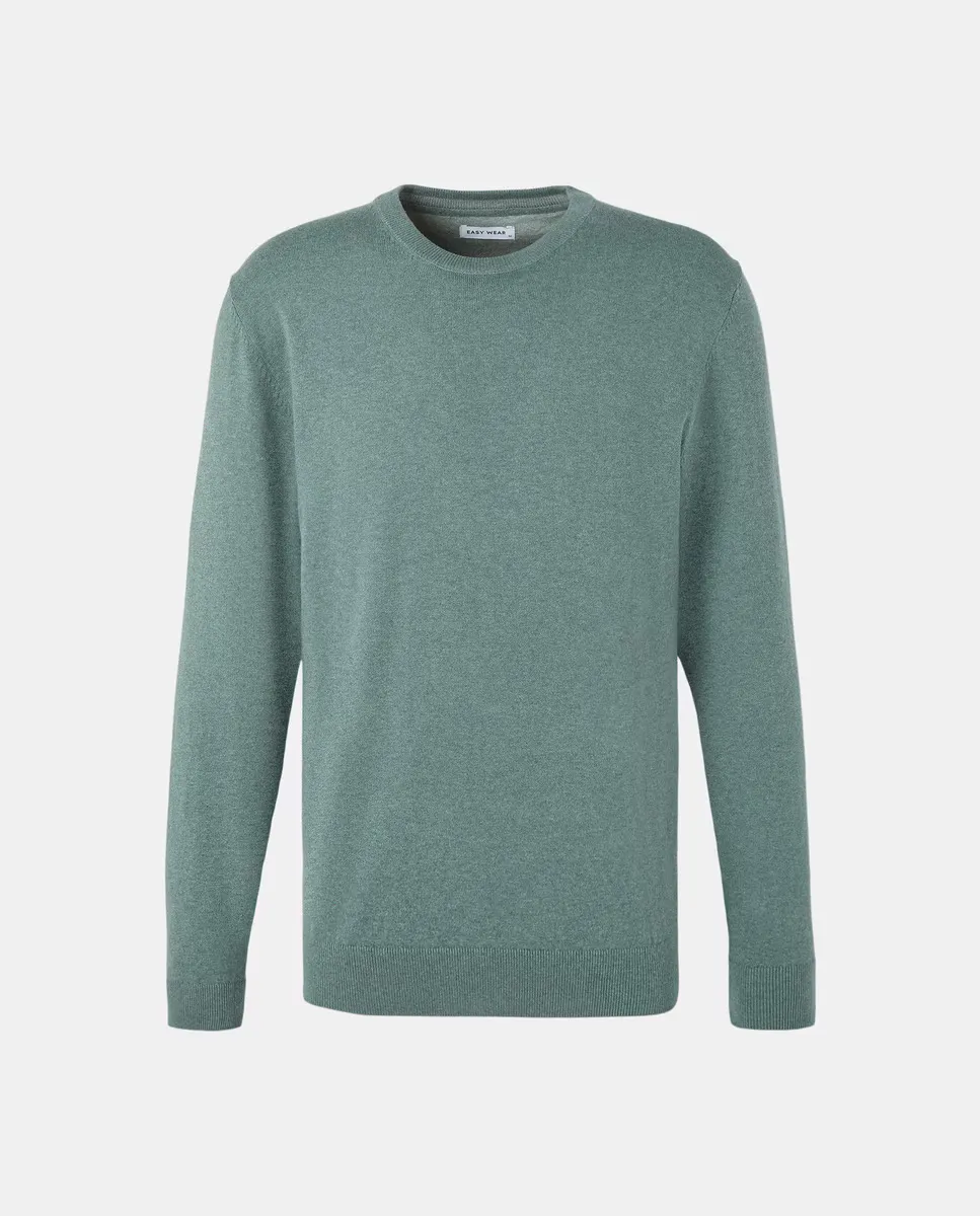 

Однотонный джемпер для мужчин Easy Wear, зеленый
