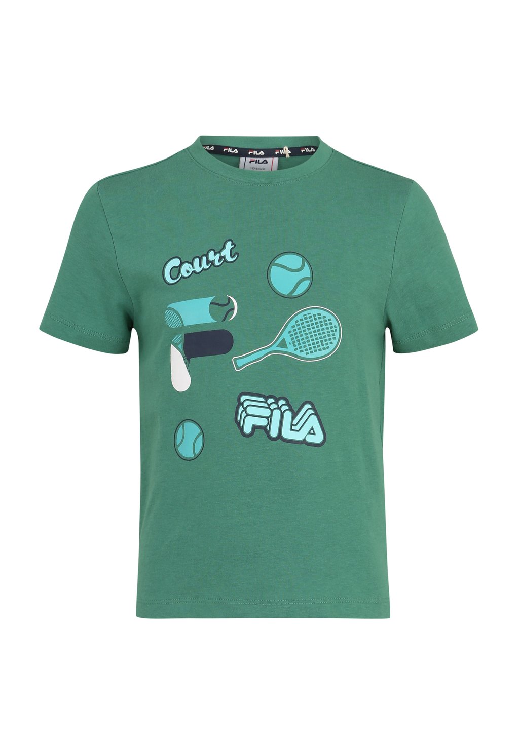 

Футболка с принтом LOPAR GRAPHIC LOGO TEE Fila, цвет Fir