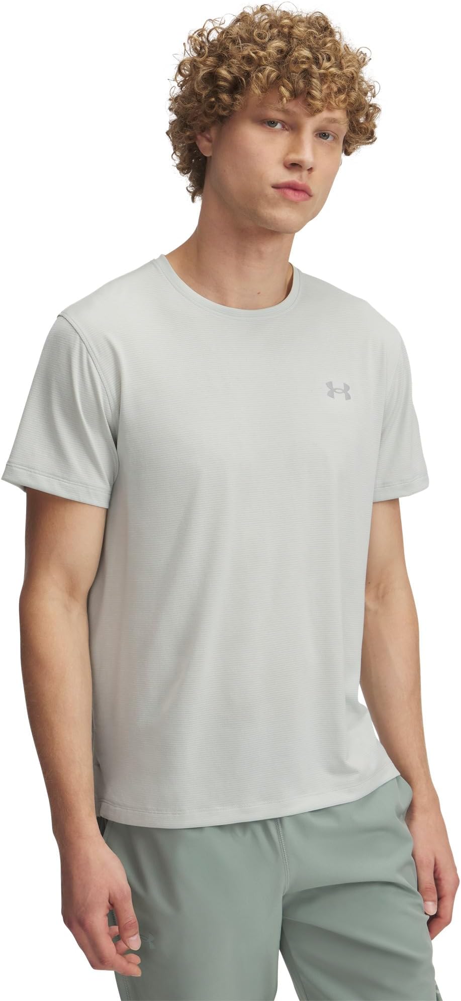 

Рубашка Under Armour Streaker T Shirt, цвет Hydro Green/Reflective