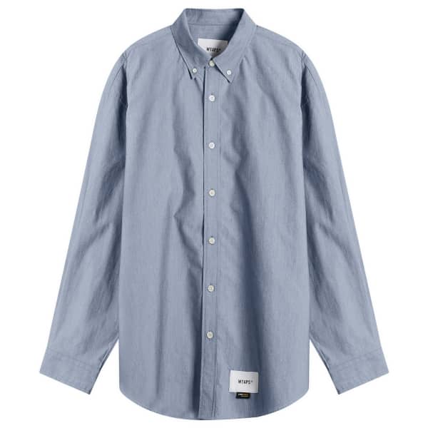 

Рубашка Оксфорд из кордуры Bd 04 Wtaps, темно-синий