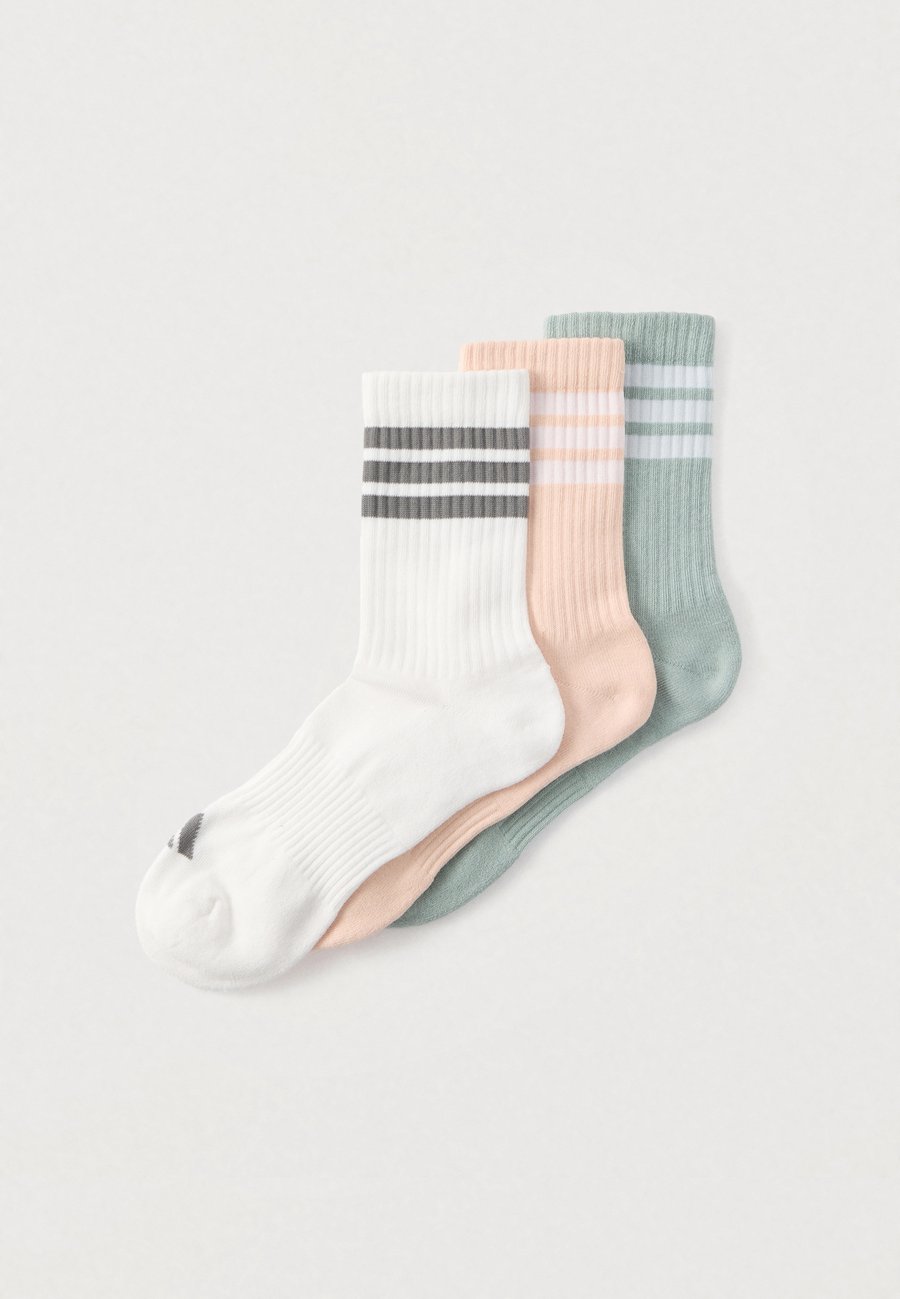 

Носки Adidas Performance CUSHIONED SPORTSWEAR CREW SOCKS 3 PACK UNISEX, Blush Pink/White/Wonder Sage/Pink