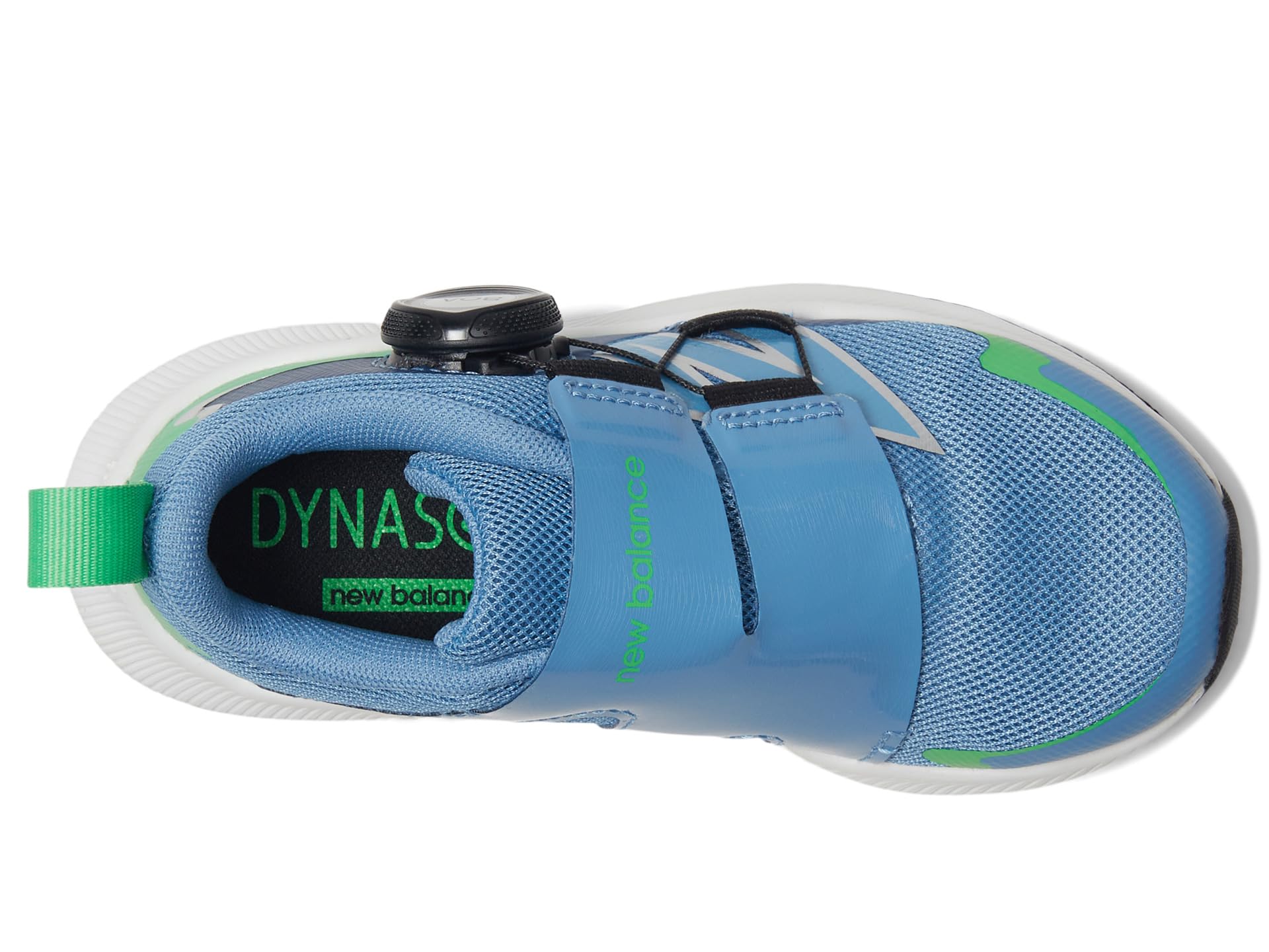 Туфли New Balance Kids DynaSoft Reveal v4 BOA, цвет Blue Laguna/Green Apple/Black — фото 2