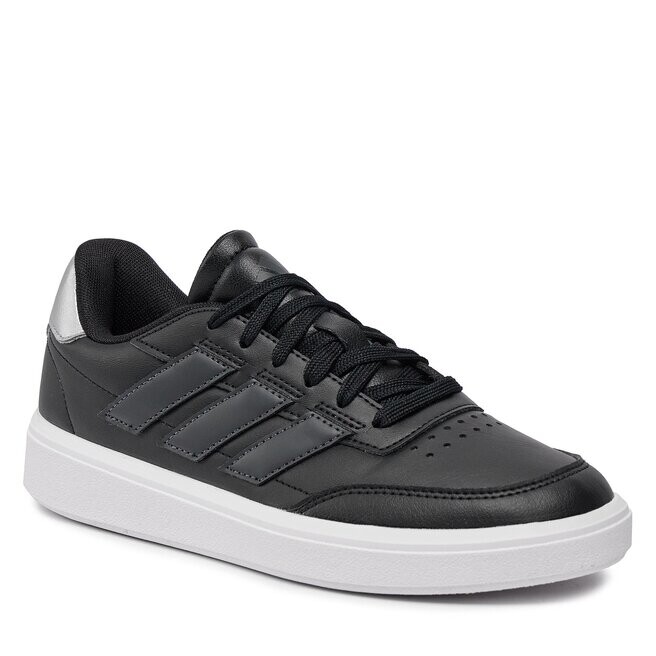 Кроссовки adidas Courtblock IF6492 Cblack/Carbon/Silvmt, черный — фото 2