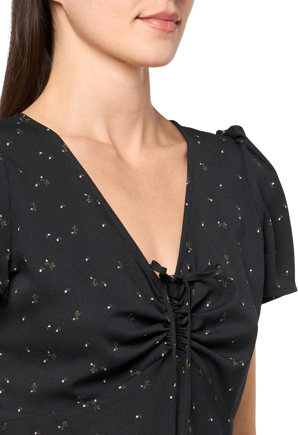 Женское мини-платье Levi's Delaney с короткими рукавами (также доступно в размере Plus), Virgo Ditsy Caviar — фото 3