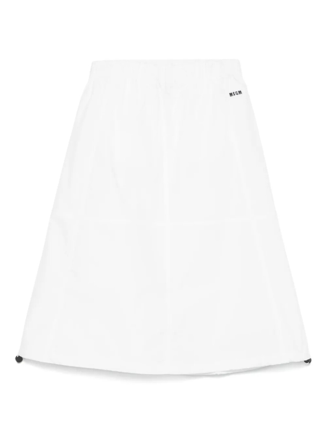 

Юбка из поплина для детей MSGM MSGM Kids, белый
