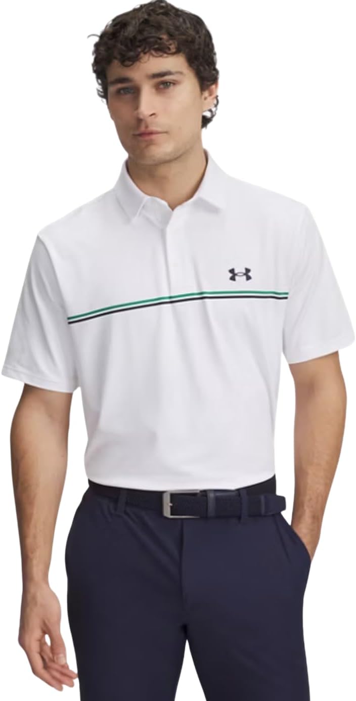 

Поло Under Armour Playoff 3.0, White/Team Kelly Green/Midnight Navy - 103, Белый, Поло Under Armour Playoff 3.0, White/Team Kelly Green/Midnight Navy - 103