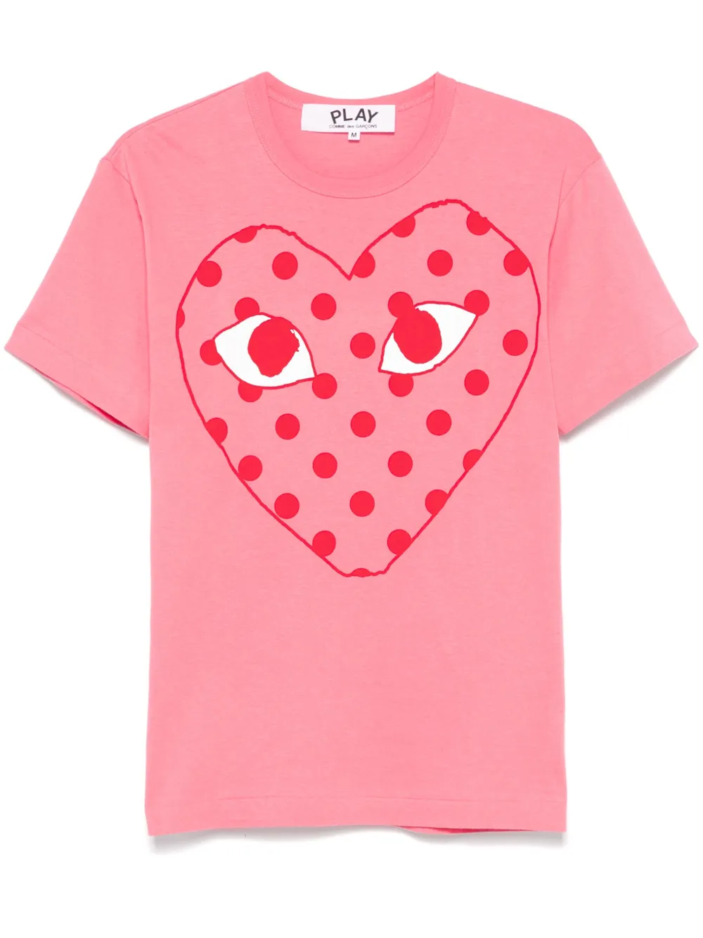 

Футболка с логотипом Comme Des Garçons Play, розовый