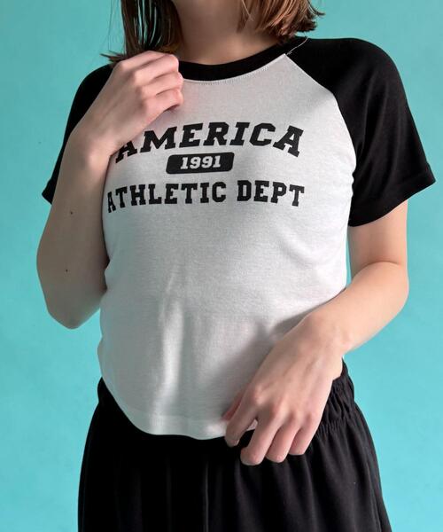 

Футболка, крой оверсайз, бренд WOND/AMERICA, цвет черный