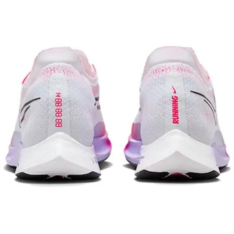 Кроссовки ZoomX Streakfly для бега мужские с низким верхом белые/розовые/черные/фиолетовые Nike — фото 4