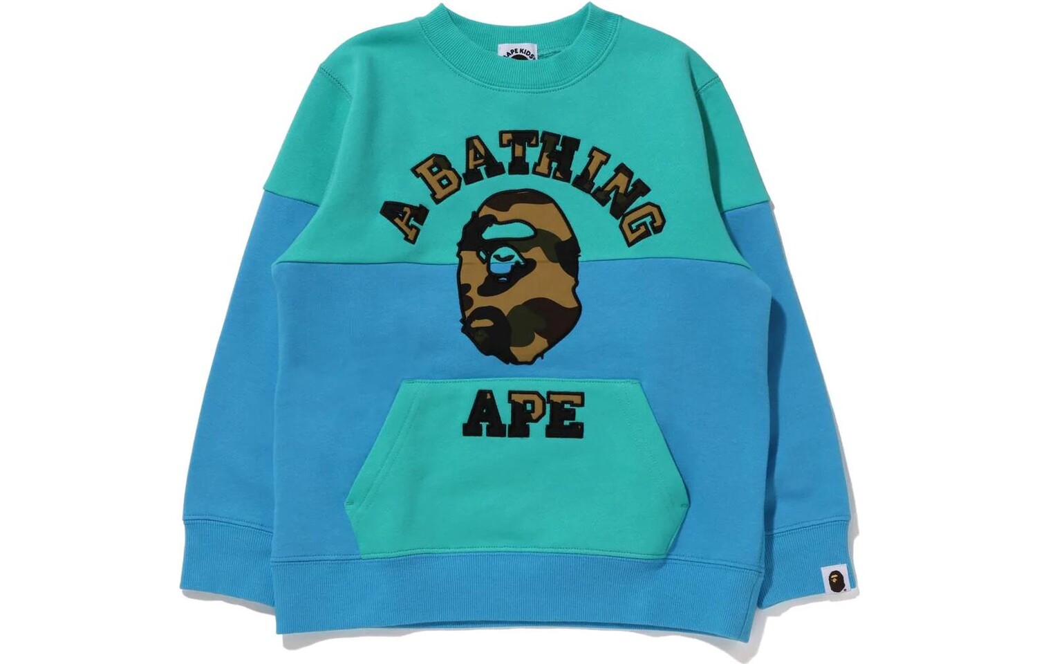 

Детская толстовка A Bathing Ape, синий