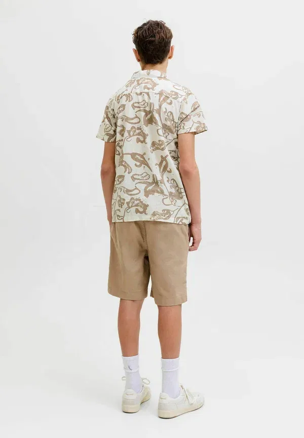 Футболка Jormontauk aop shirt ss jnr shirt Jack & Jones Junior, ярко-белый — фото 3
