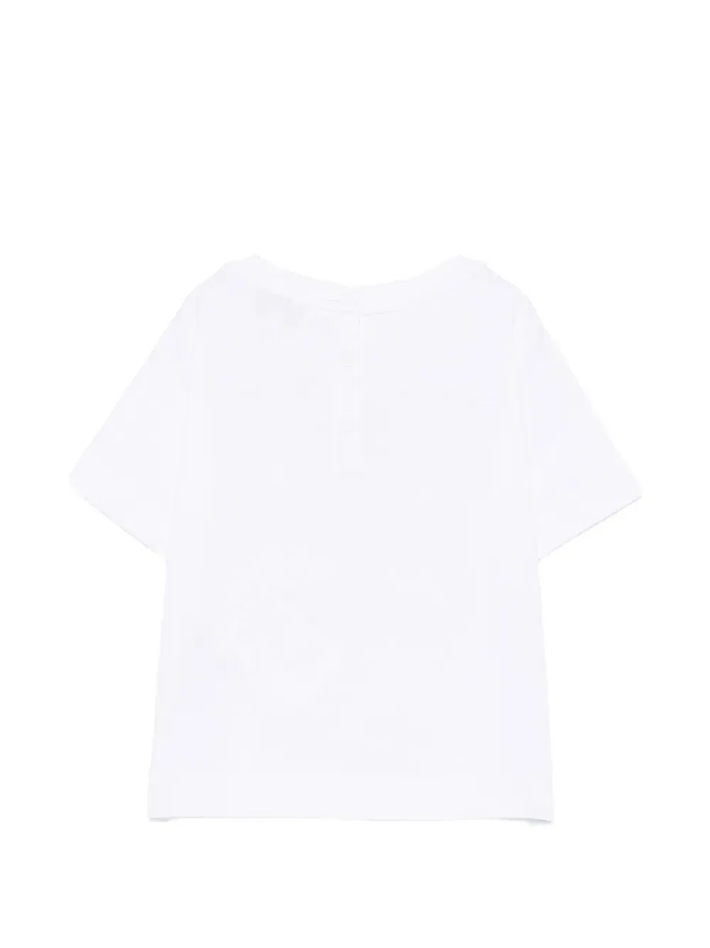 Футболка с нашивкой в виде банта Emporio Armani Kids, белый — фото 2